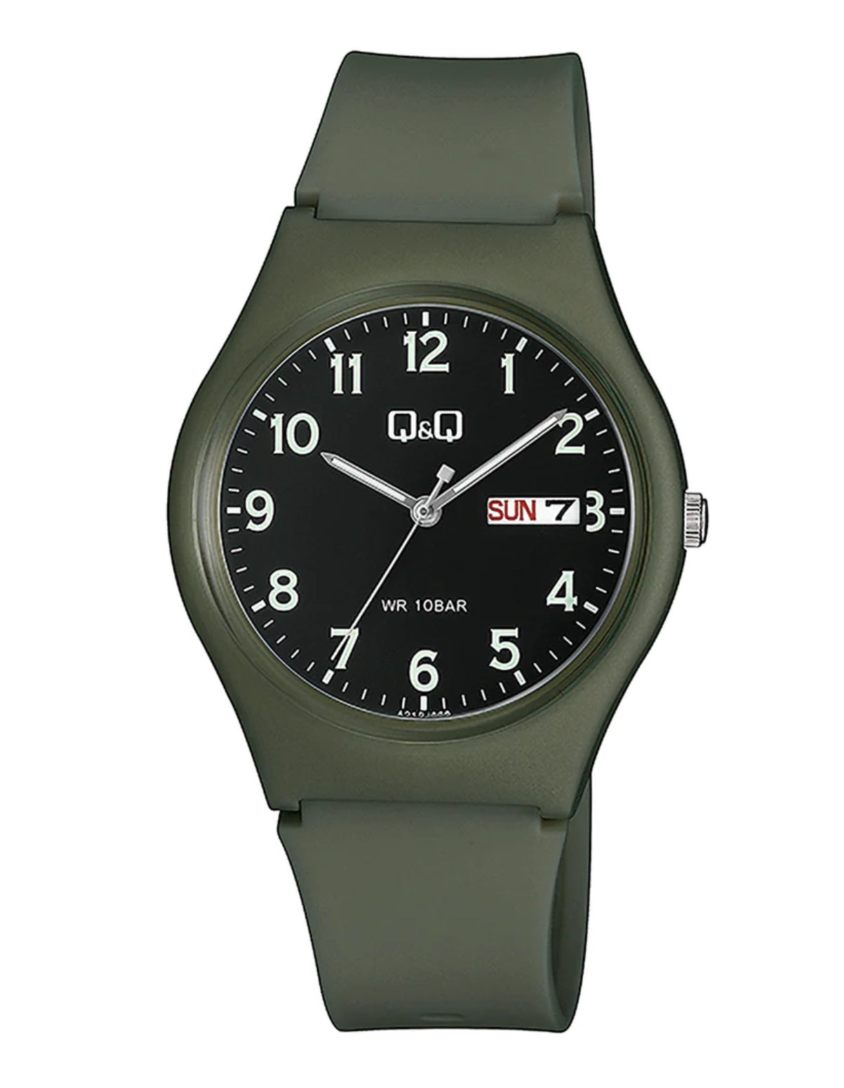 Green Resin Day/Date 38mm Watch