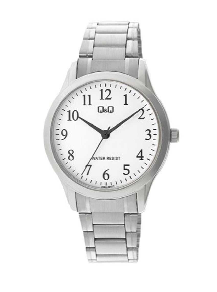 White Dial Steel Watch