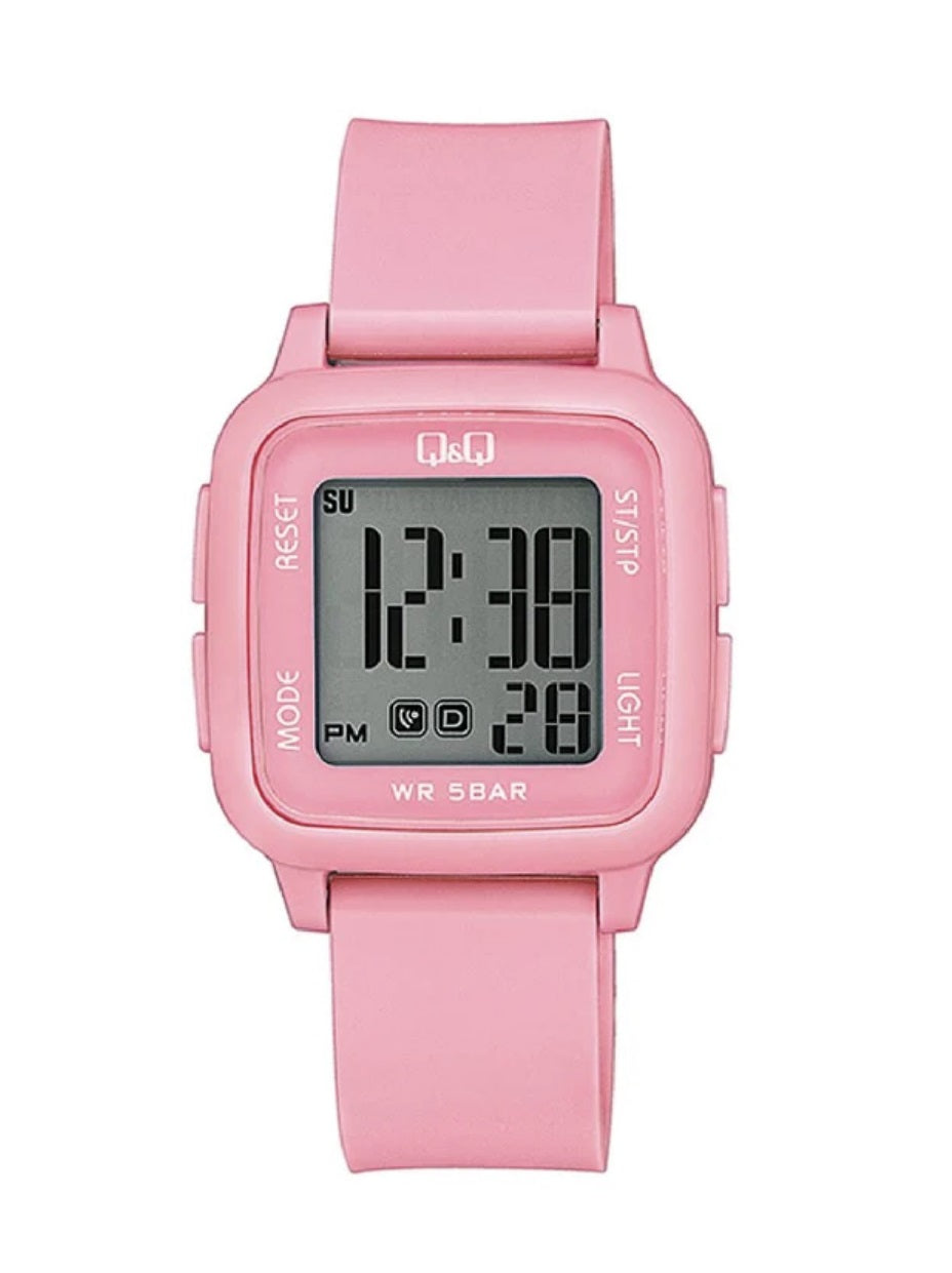 Digital Pink Watch