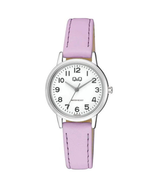 Pink Leather Watch