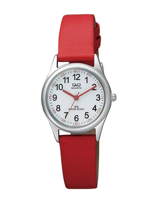 Red Leather Watch